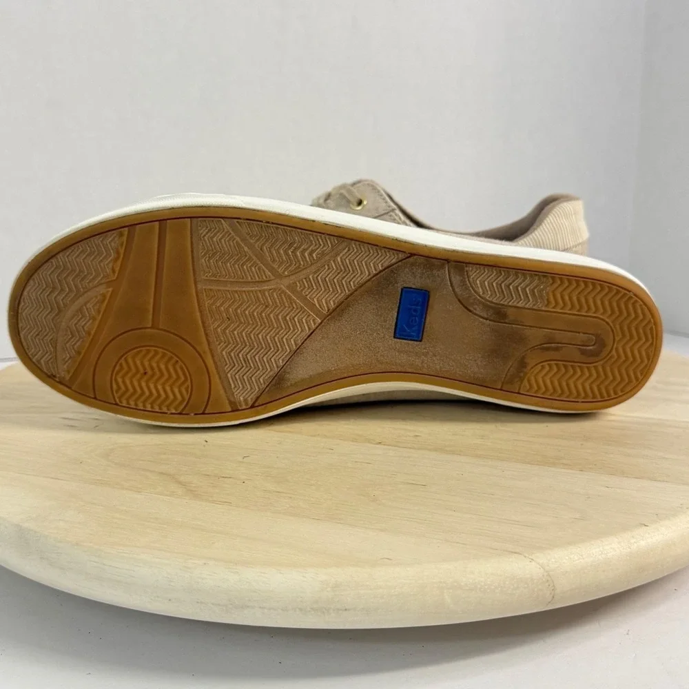 Keds Women's Sneakers Canvas Stripe Oxford Athleisure Memory Foam Shoes Size 11W